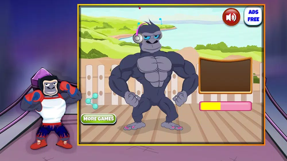Pet Caring Boxing Gorilla应用截图