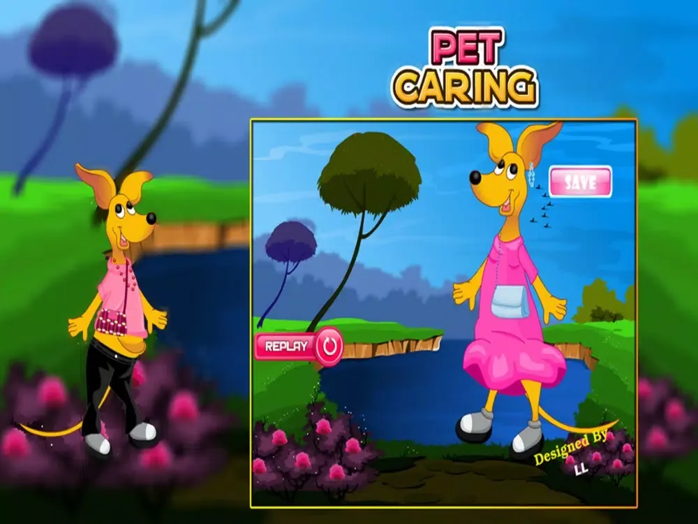 Captures d'écran de Pet Caring Kangaroo iPad 