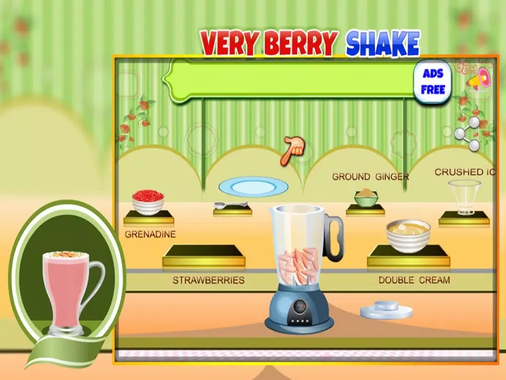 Very Berry Shake Recipe iPad  Screenshots