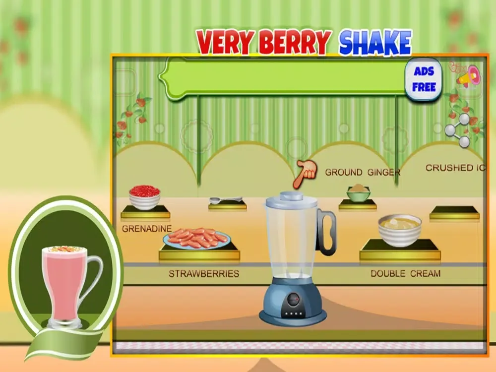 Very Berry Shake Recipe iPad  Screenshots
