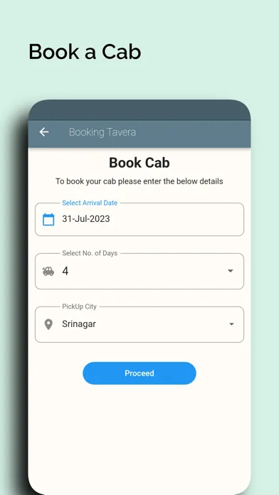Tangkapan skrin Kashmir Travel Guide