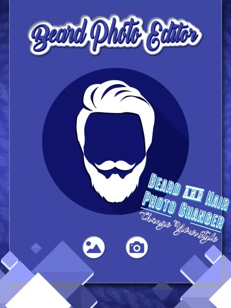 Beard & Mustache Photo Editor iPad 應用截圖