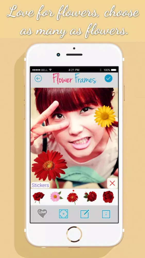 Capturas de tela do Flower Photo Frames - Natural Beauty