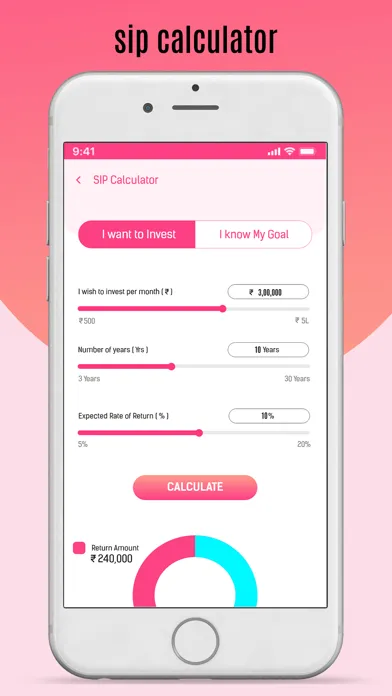 SIP Calculator - SIP Planner Screenshots