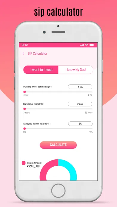 SIP Calculator - SIP Planner Screenshots