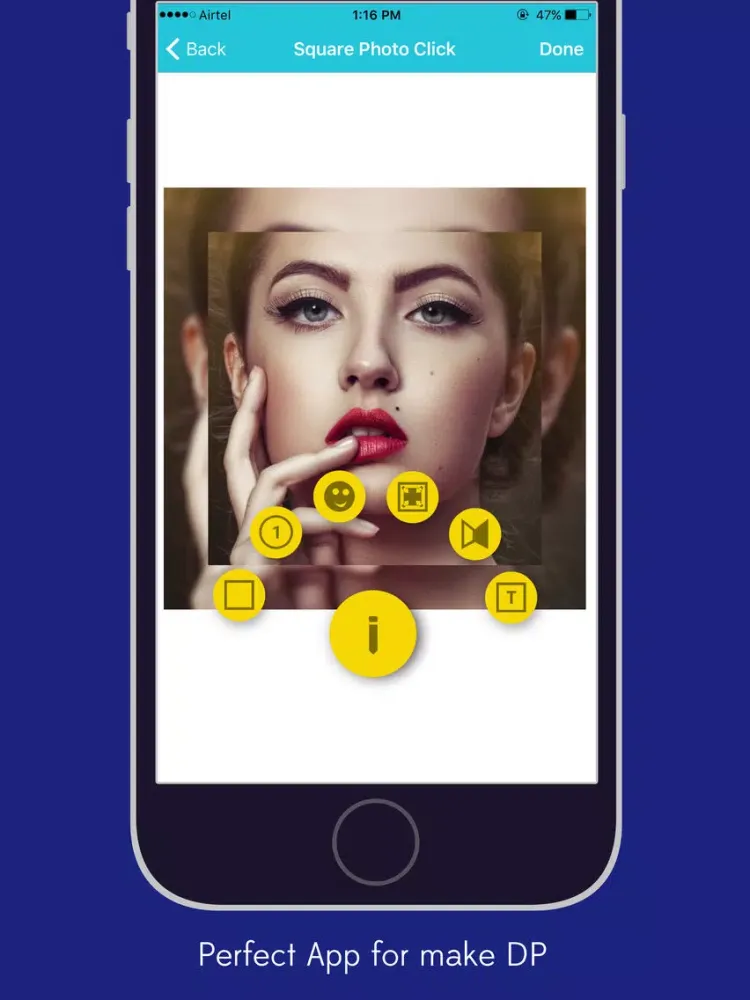 Zrzuty ekranu Beauty Plus No Crop - Insta Square Click Photo iPad 