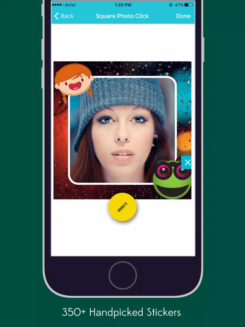 Zrzuty ekranu Beauty Plus No Crop - Insta Square Click Photo iPad 