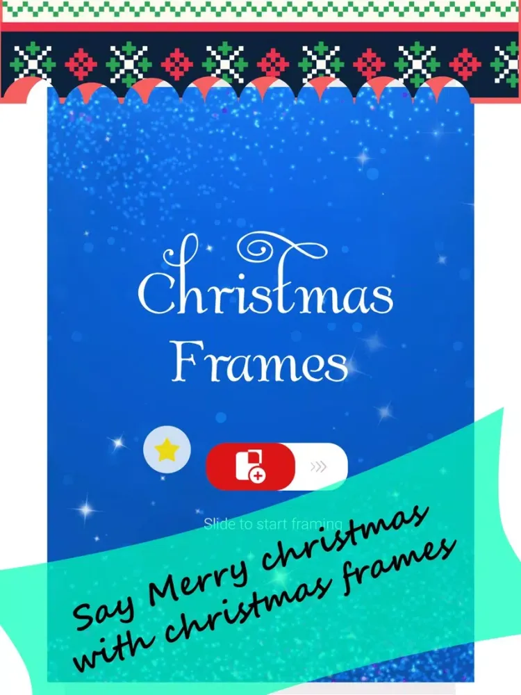 ภาพหน้าจอของ Christmas Photo Frames - A Power Photo Editor iPad 