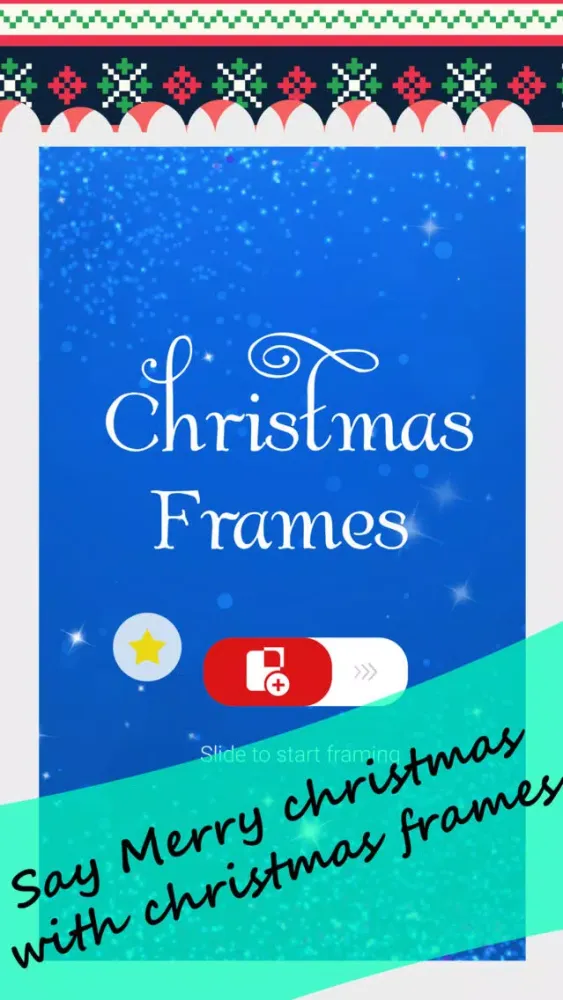 ภาพหน้าจอของ Christmas Photo Frames - A Power Photo Editor