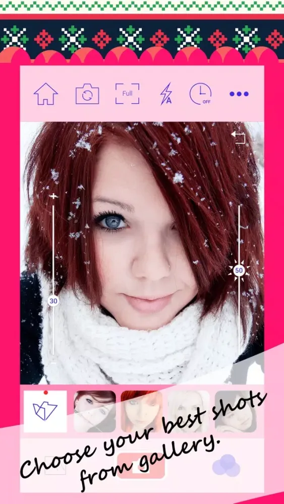 ภาพหน้าจอของ Christmas Photo Frames - A Power Photo Editor