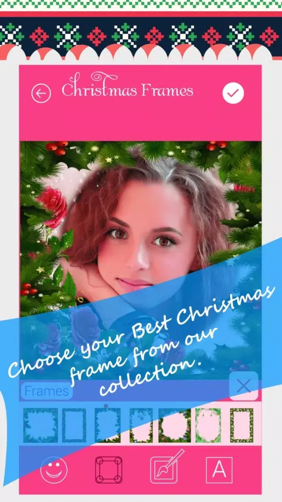 ภาพหน้าจอของ Christmas Photo Frames - A Power Photo Editor