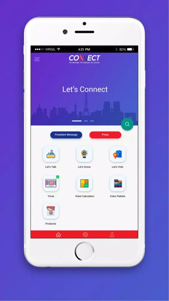 Ảnh chụp màn hình của Connect - Nippon Paint
