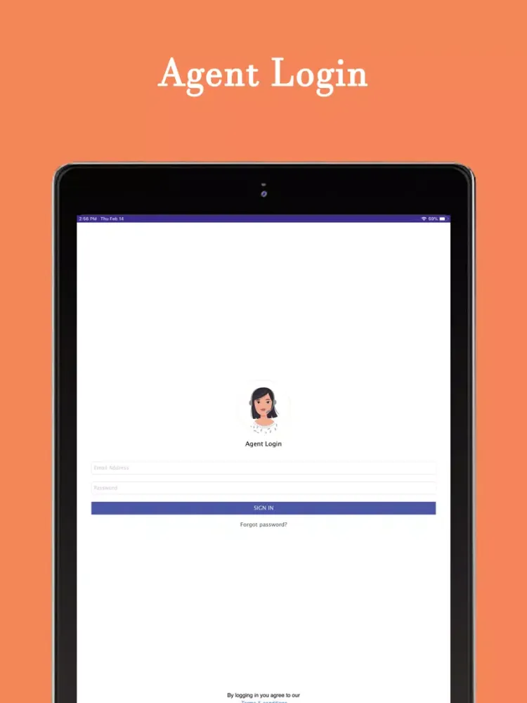 تصاویر BLURT Chat Agent iPad 