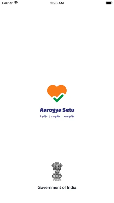 AarogyaSetu سکرین شاٹس