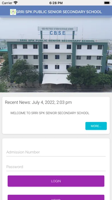 Captures d'écran de SPK GEMS Schools