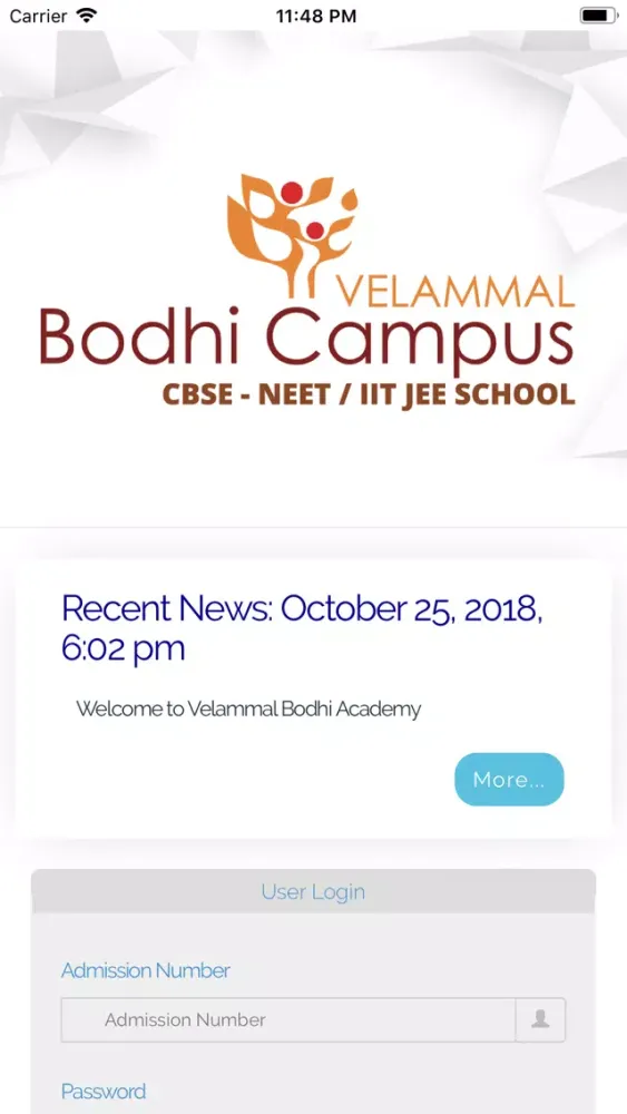 Screenshot di Velammal Bodhi Campus Tanjore