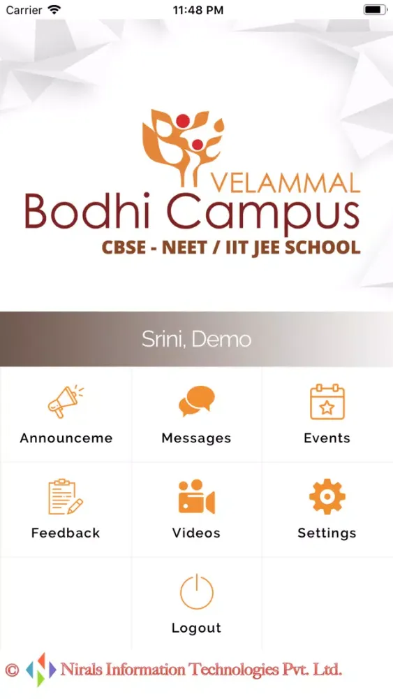 Screenshot di Velammal Bodhi Campus Tanjore