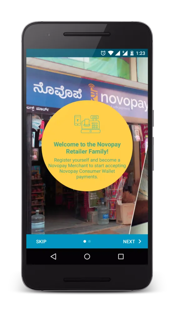 Capturas de pantalla de Novopay Retailer