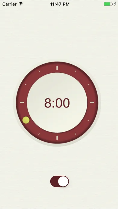 Capturas de tela do One Tap Alarm : Fastest way to set alarm