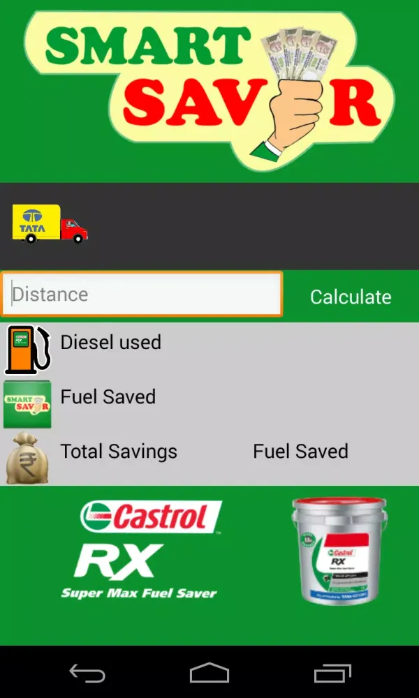 Castrol VSF Calculator Ekran Görüntüleri