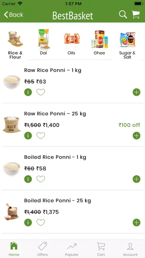 ภาพหน้าจอของ BestBasket - Online Grocery