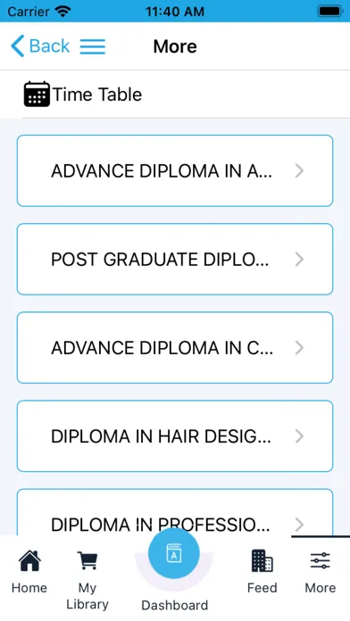 Tangkapan skrin Orane EXAMINATION