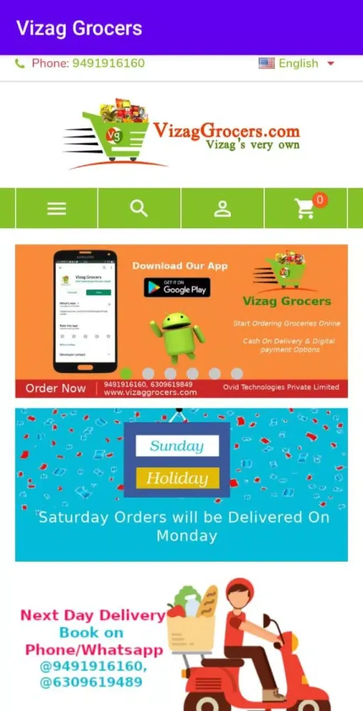 Скриншоты Vizag Grocers