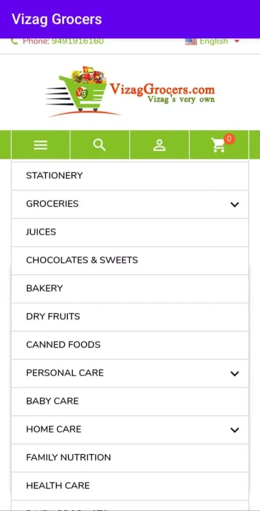 Скриншоты Vizag Grocers