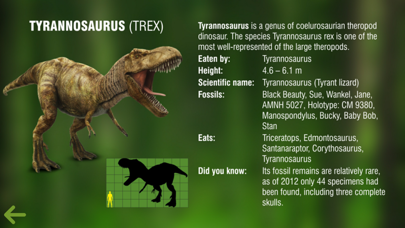AR Dinosaur. Screenshots
