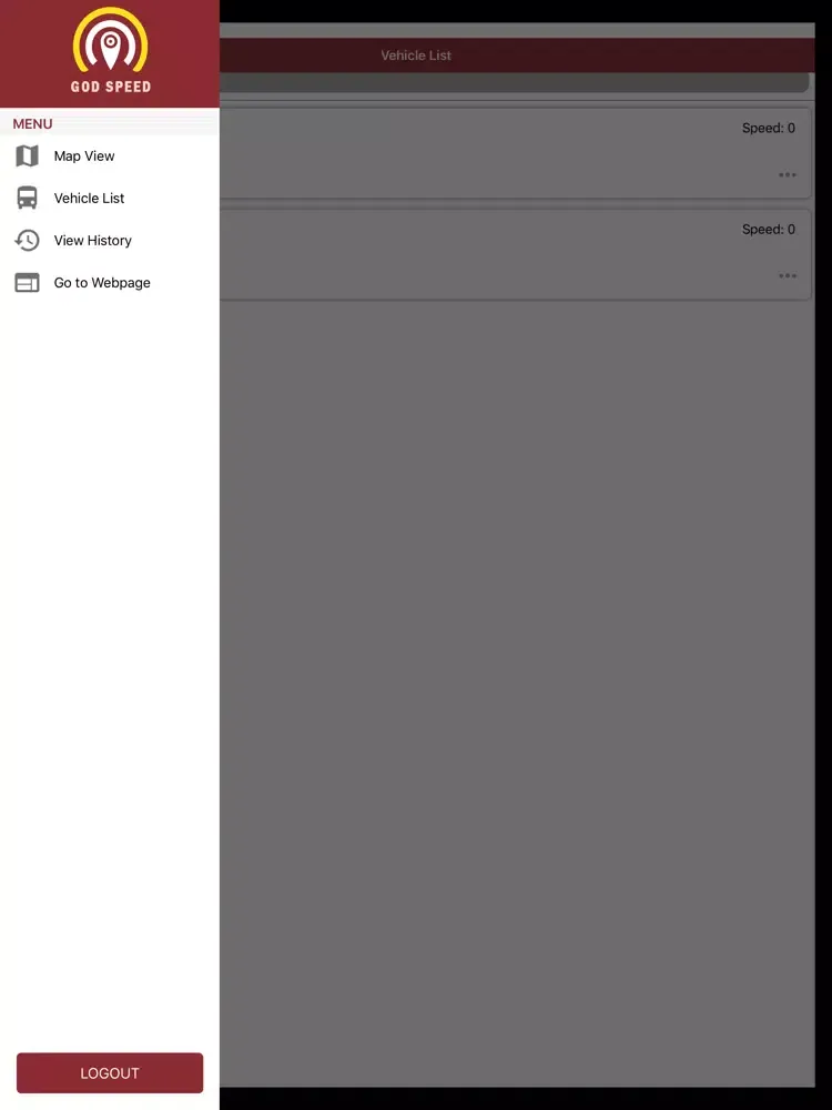 Скриншоты GodSpeed-Track iPad 