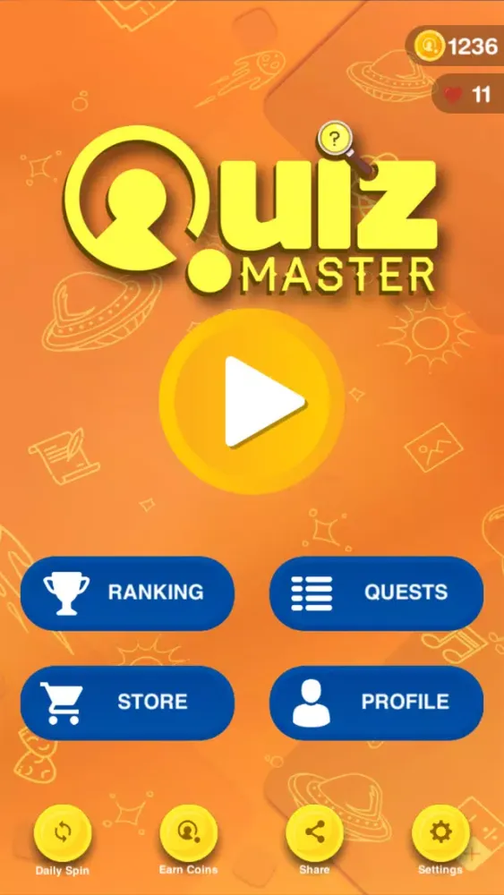 QUIZMASTER- The Trivia Game স্ক্রিনশট
