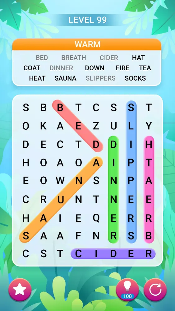 Word Search Explorer স্ক্রিনশট