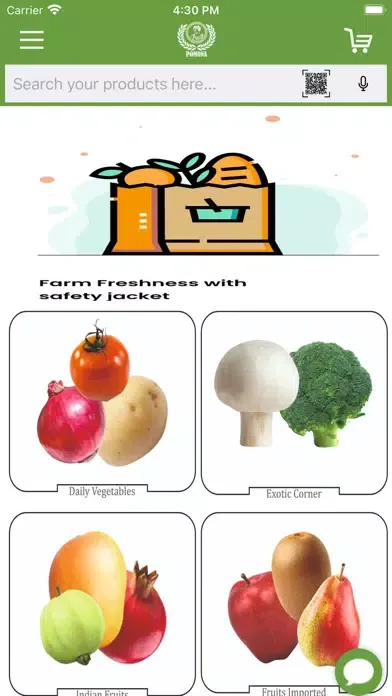 Tangkapan layar Pomona Farm Fresh