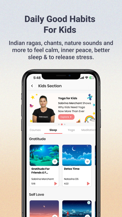 ThinkRight: Meditation & Sleep Screenshots