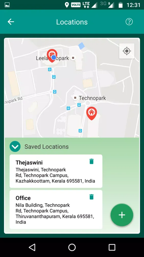SafeDrive应用截图