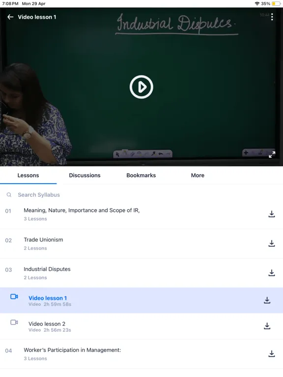 Ranker's Classes iPad  Screenshots