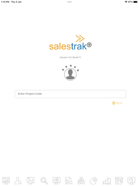 Salestrak V9 iPad 應用截圖
