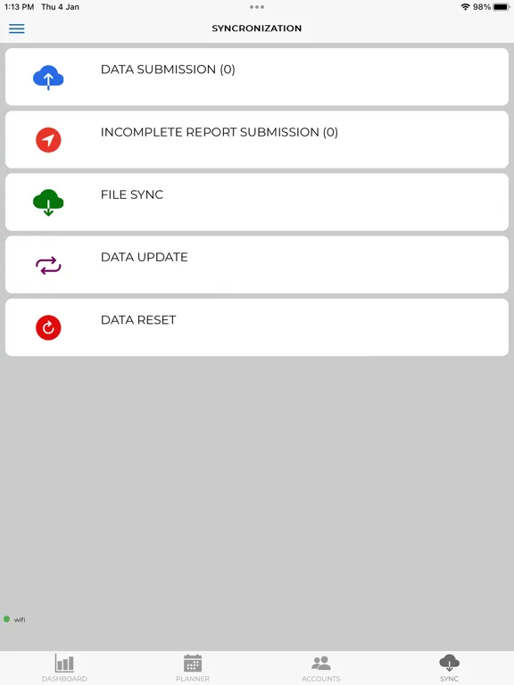 Salestrak V9 iPad 應用截圖