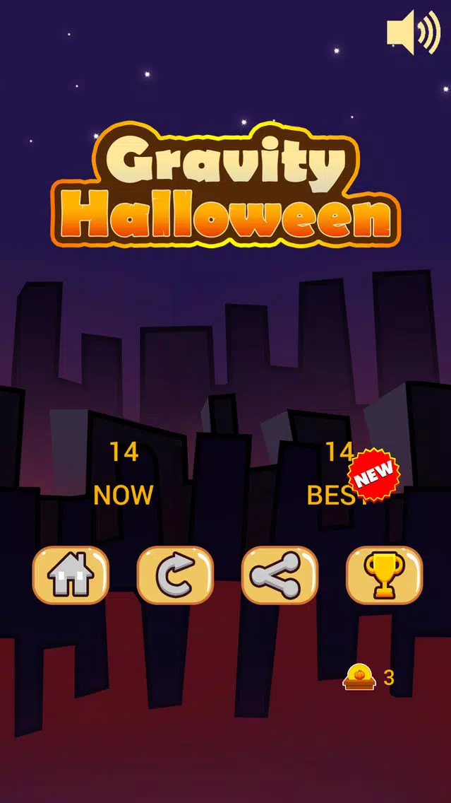 Tangkapan layar Gravity Halloween