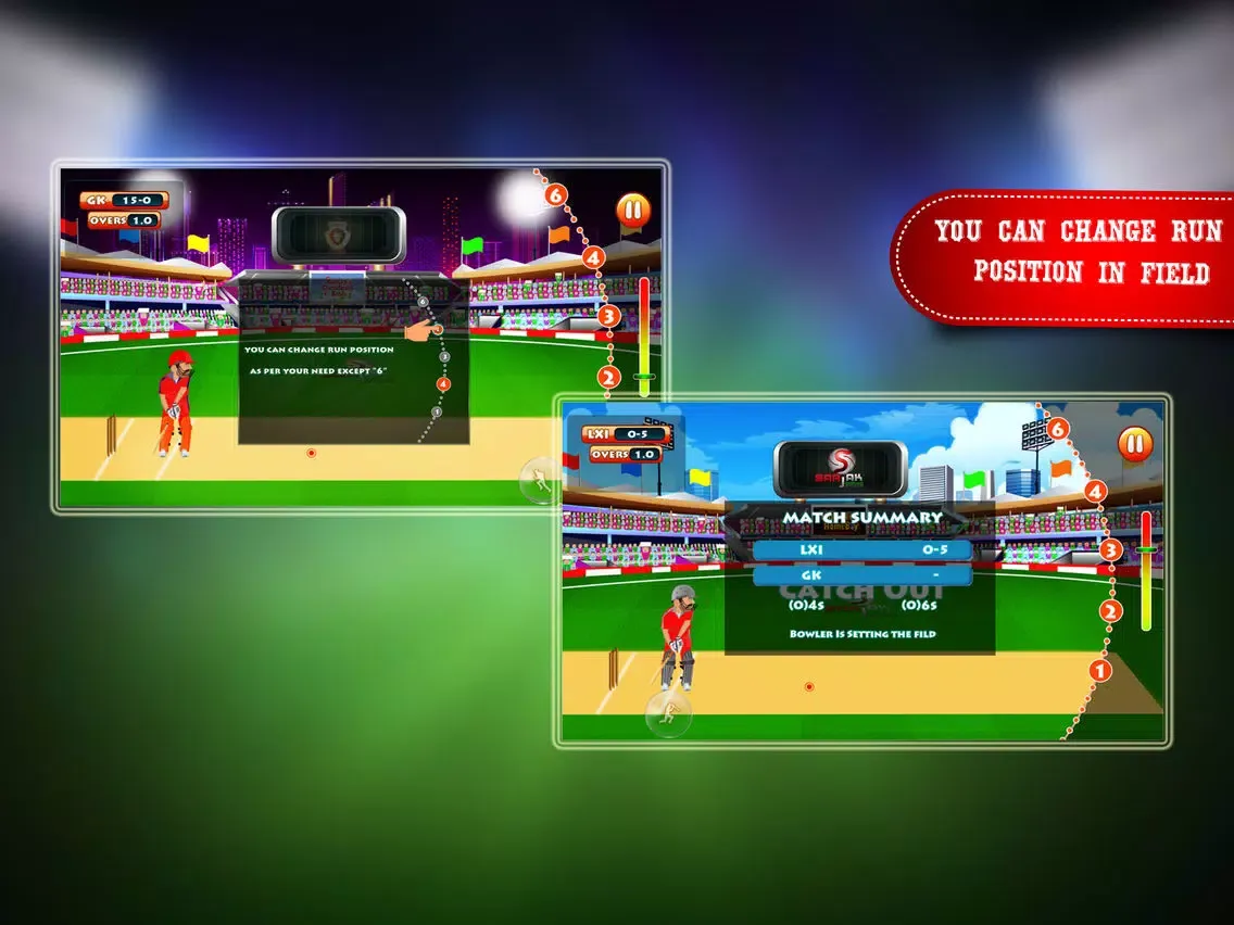 Screenshot di Cricket Premier League iPad 