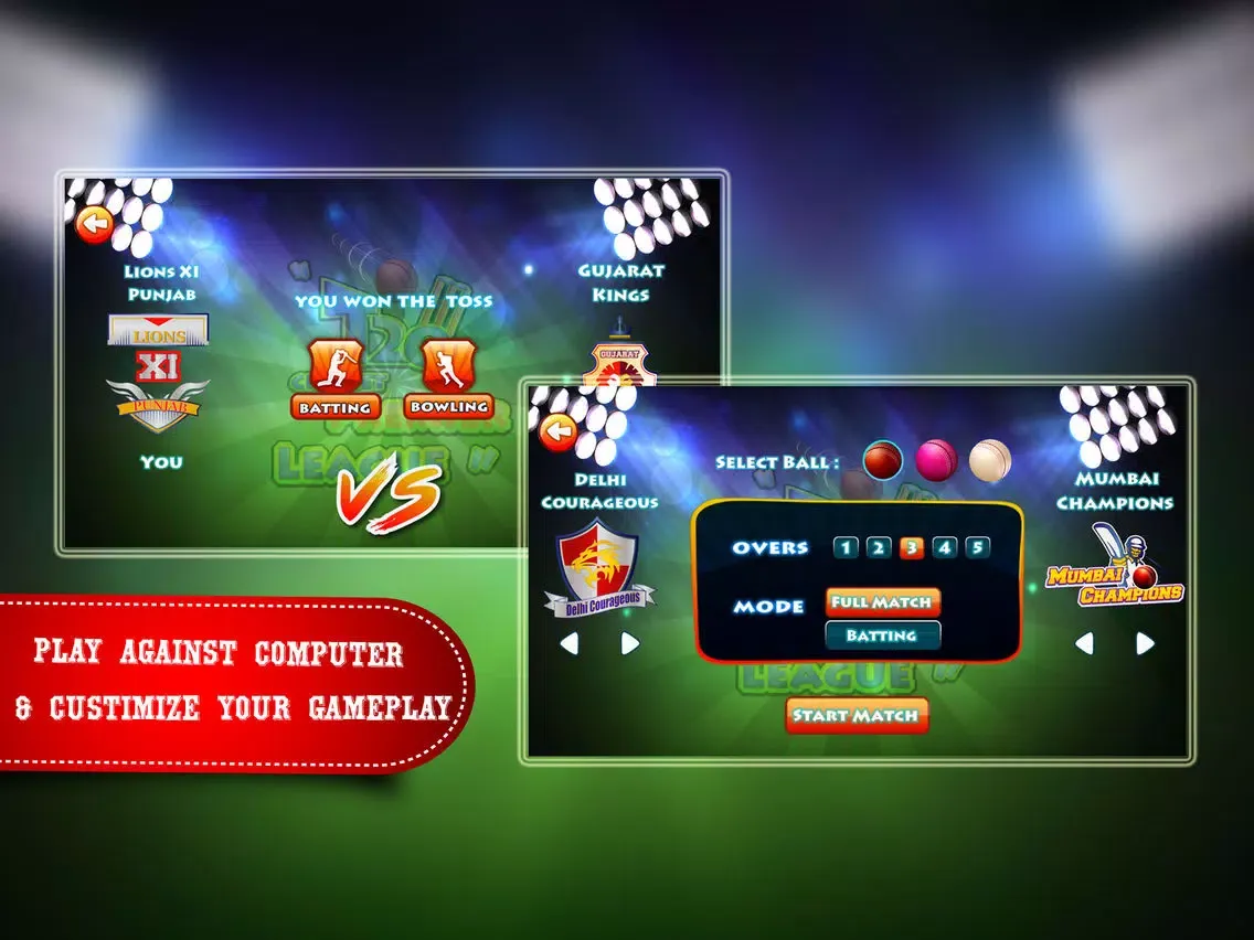 Screenshot di Cricket Premier League iPad 