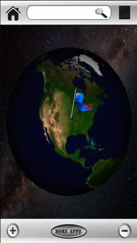 3D Globe Screenshots
