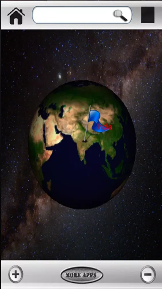 3D Globe Screenshots
