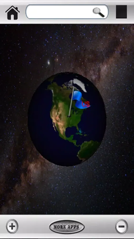 3D Globe Screenshots
