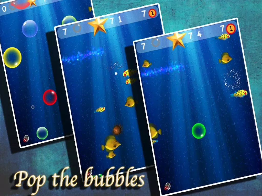 Tangkapan skrin Aqua Bubble Shooter Lite iPad 