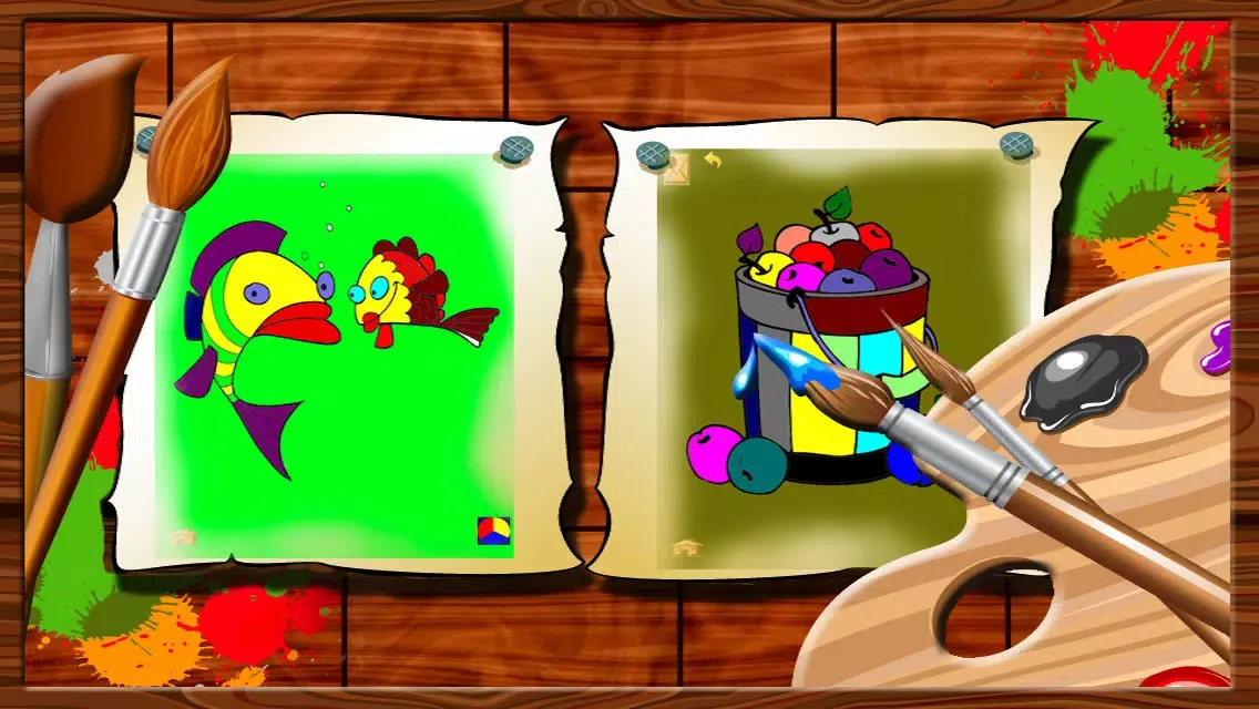 Screenshot di Mega Coloring Book Lite- Paint Pictures