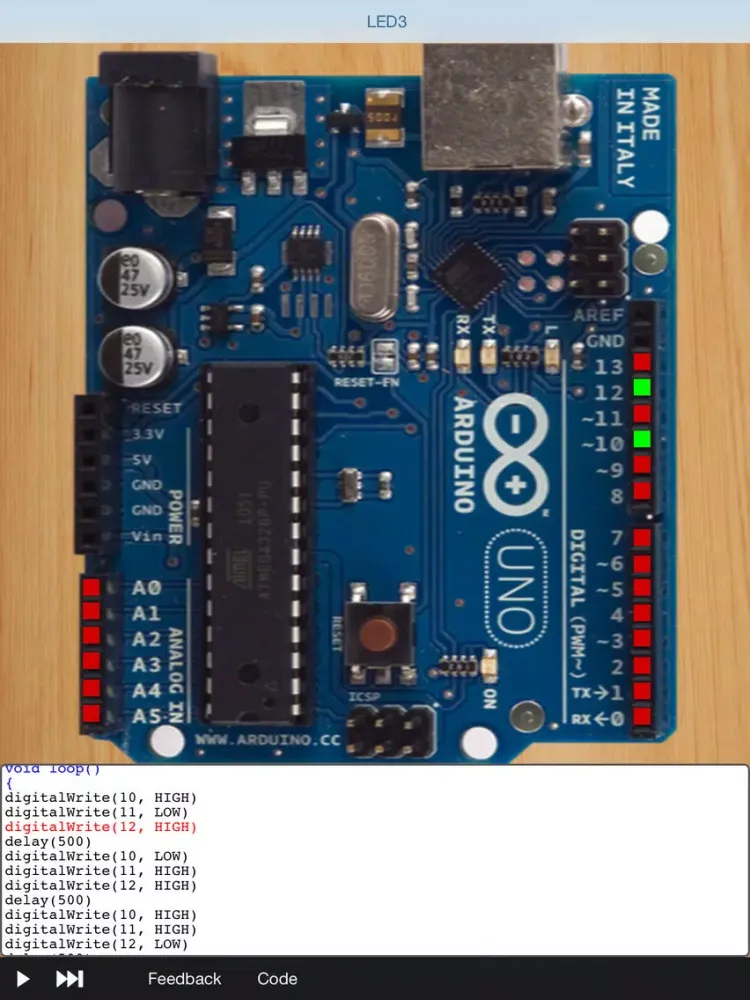 Скриншоты Arduino Circuits Simulator iPad 