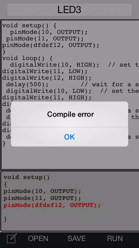 Скриншоты Arduino Circuits Simulator