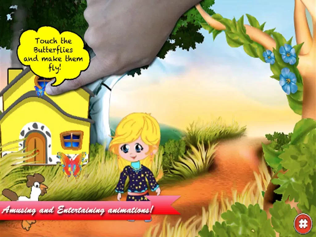 Red Riding Hood Lite - Interactive Fairy Tale iPad  স্ক্রিনশট