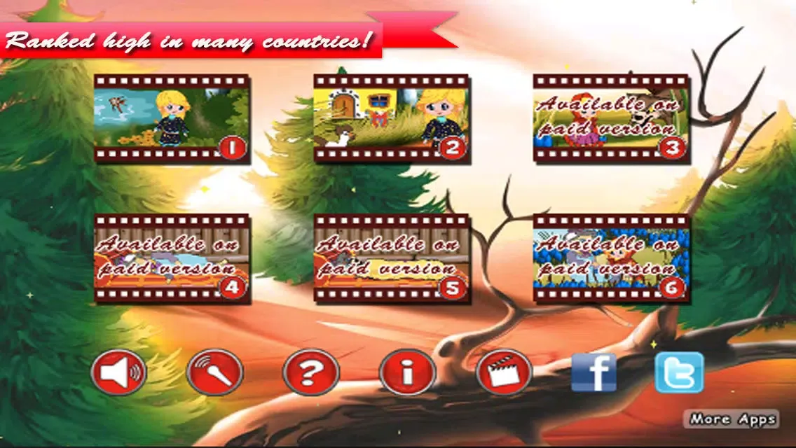 Red Riding Hood Lite - Interactive Fairy Tale স্ক্রিনশট